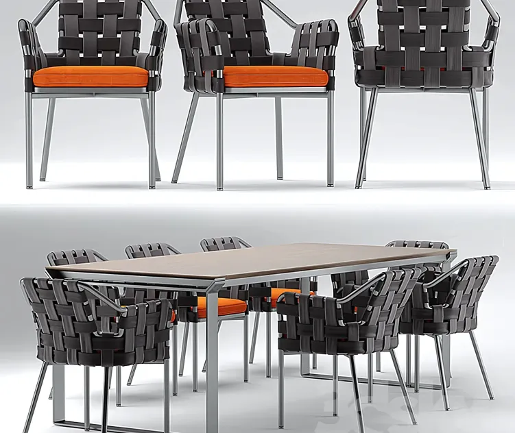 Table chairs varaschin