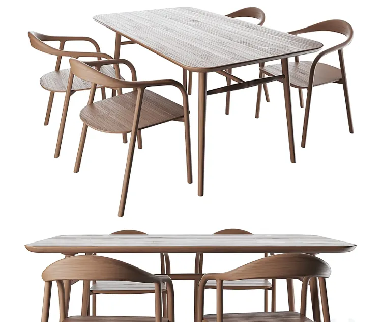 Table typhoon with chairs bio
