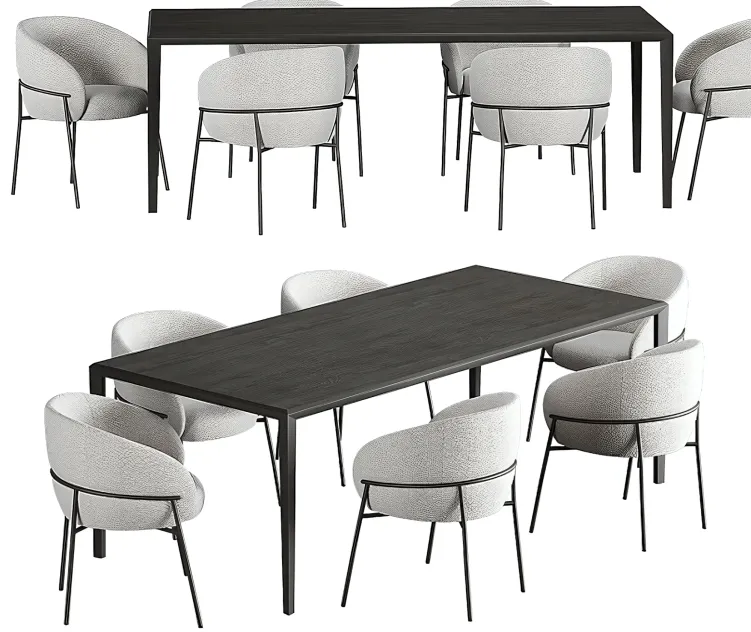 Tria table rimo chair