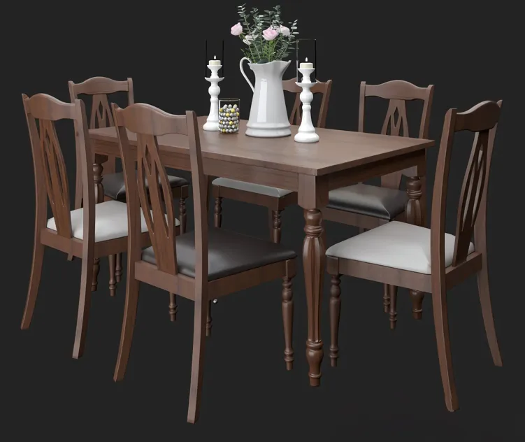 Upsala table chairs