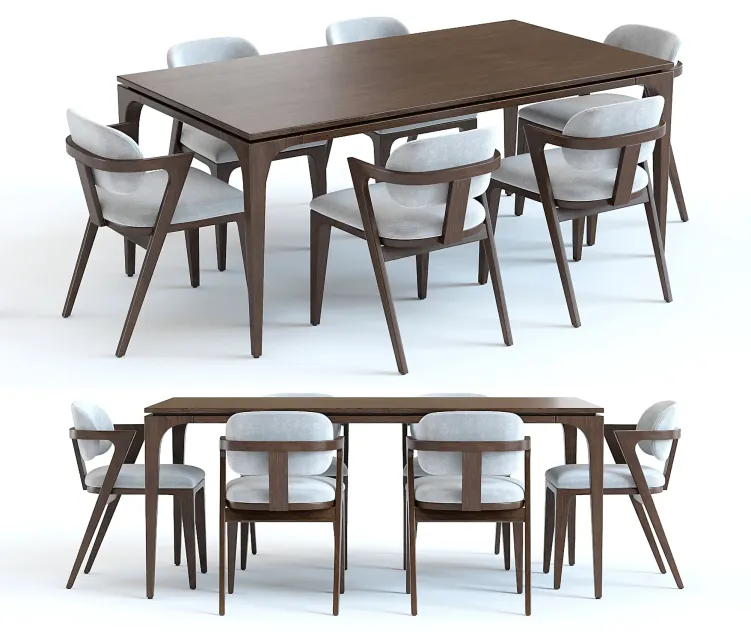 West elm adam court table chairs
