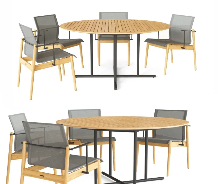 Whirl table sway chair