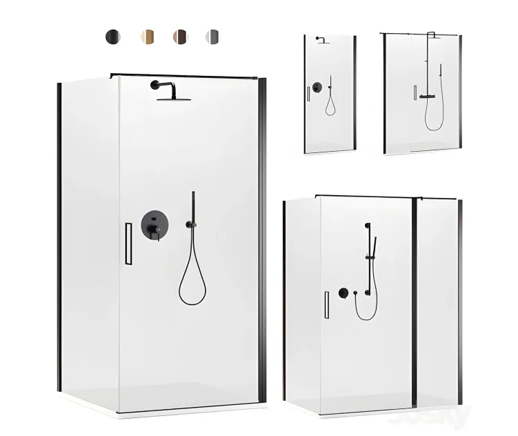 Shower enclosures arblu icaro