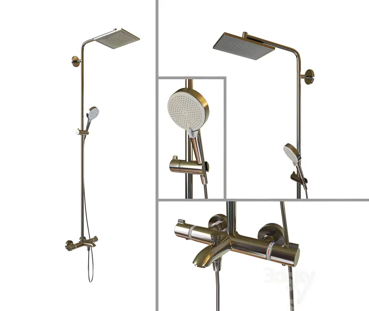 Shower stand hansgrohe crometta 01
