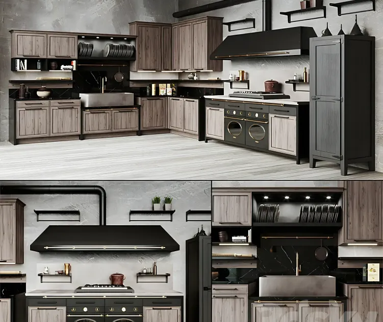 Anteprima vintage kitchen