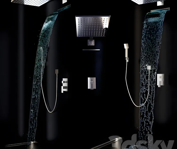 Shower waterfall potato p3330