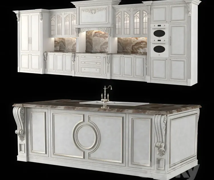 Classical kitchen