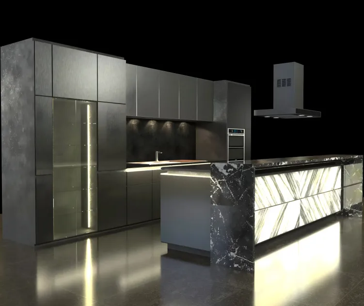 Glow kitchen