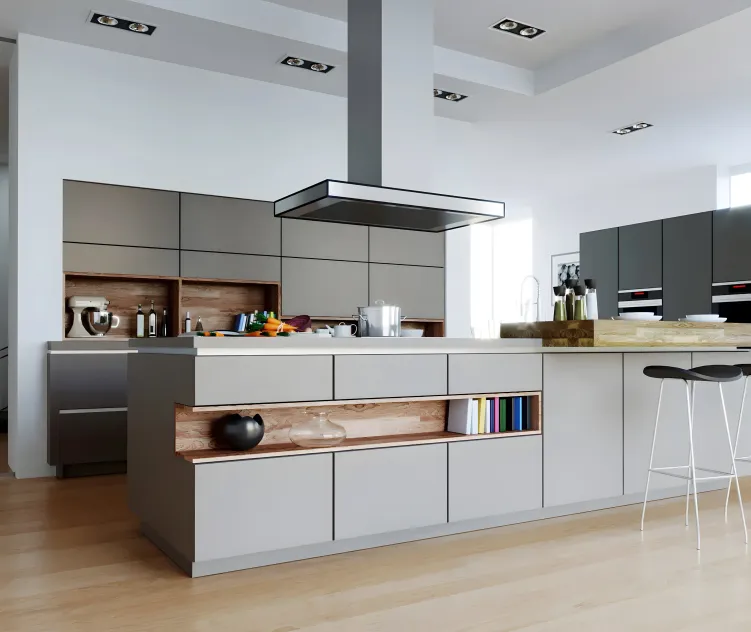 Goldreif by poggenpohl pure kitchen
