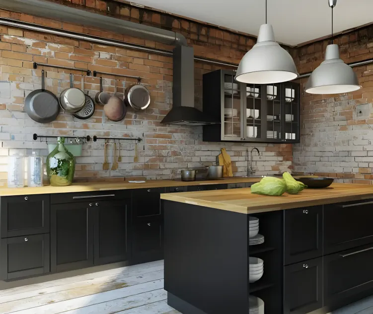 Kitchen ikea laksarbi