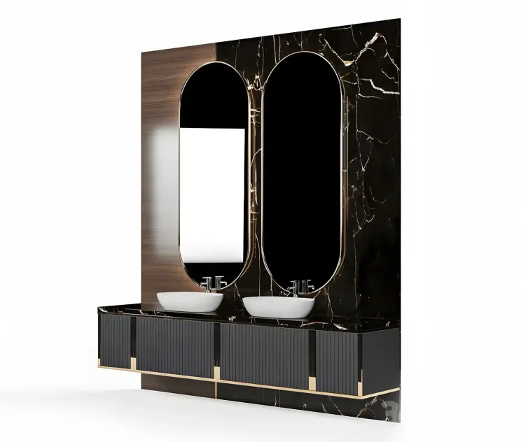 Bathroom furniture set