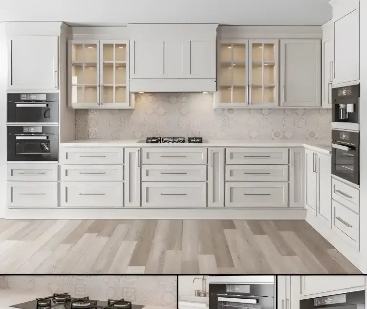 Kitchen neo classic cream