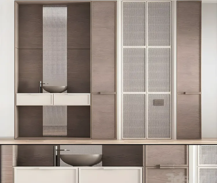 Bathroom furniture set 08