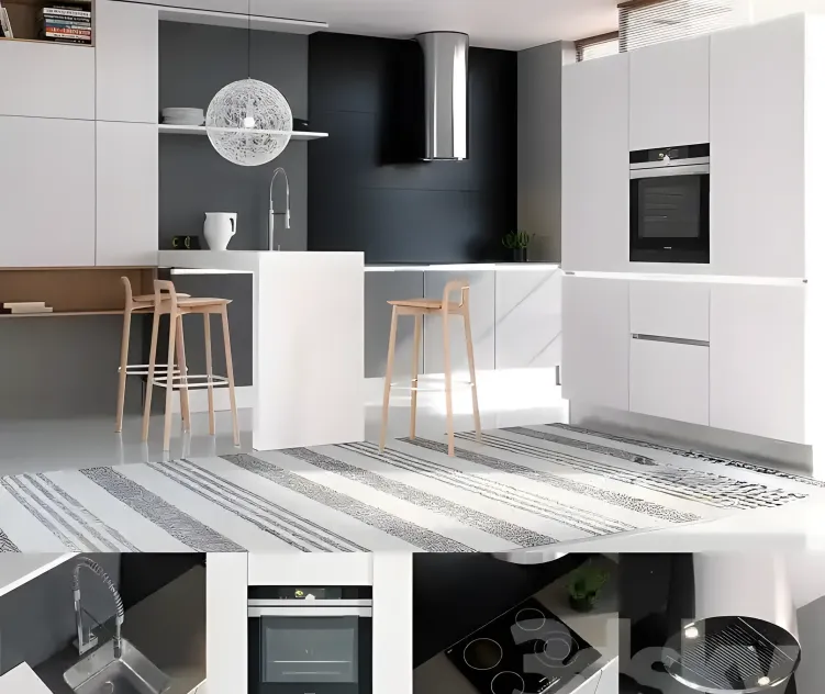 Kitchen nolte glas tec satin