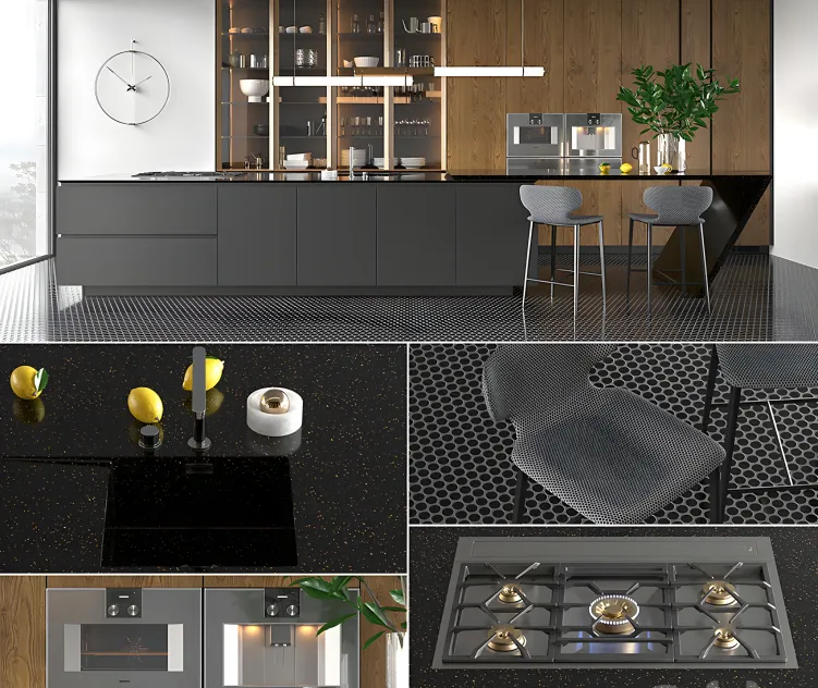Kitchen poliform varenna artex ggx pbr