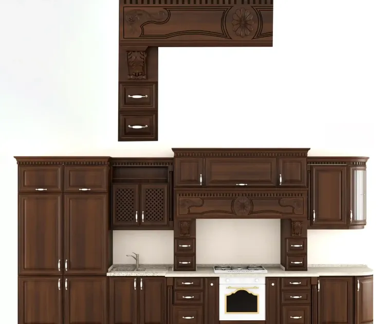 Wooden kitchen