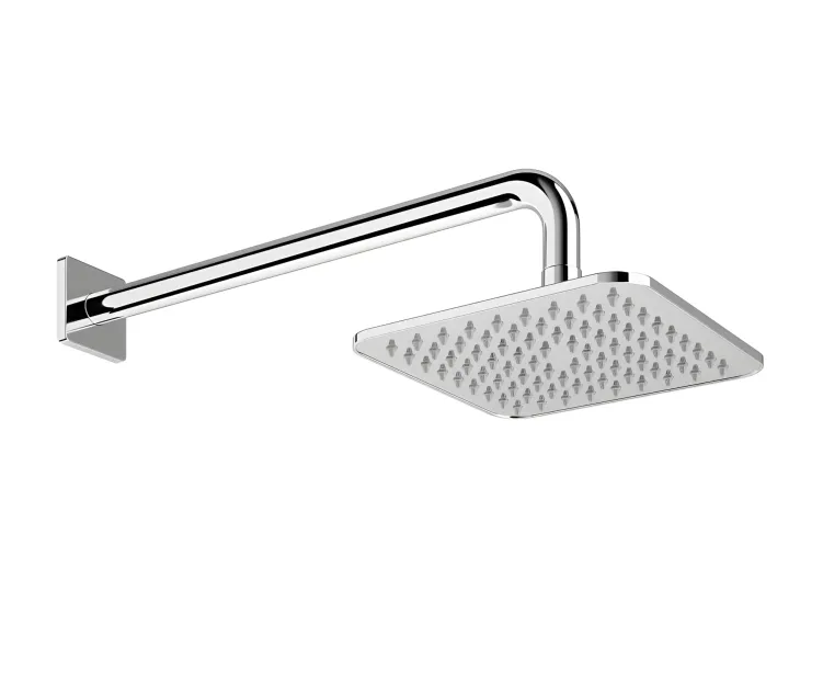 Wall square rain shower head 202 242 mm