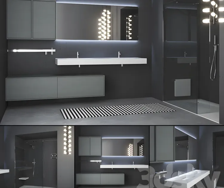 Bathroom furniture set planeta