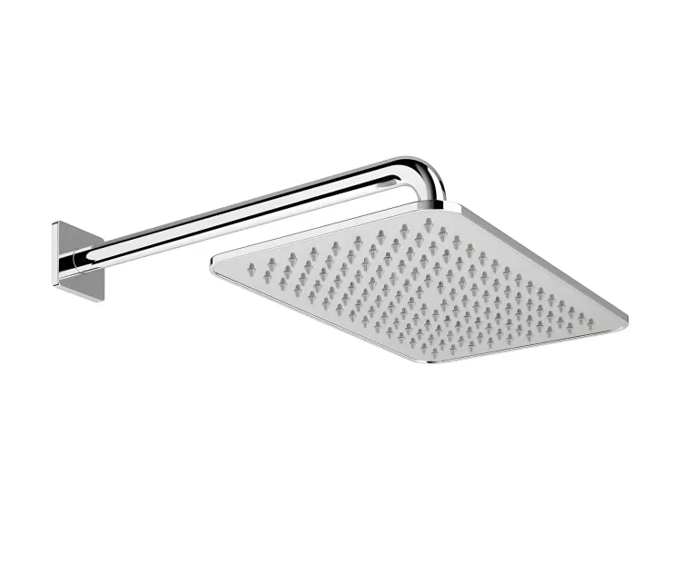 Wall square rain shower head 222 342 mm