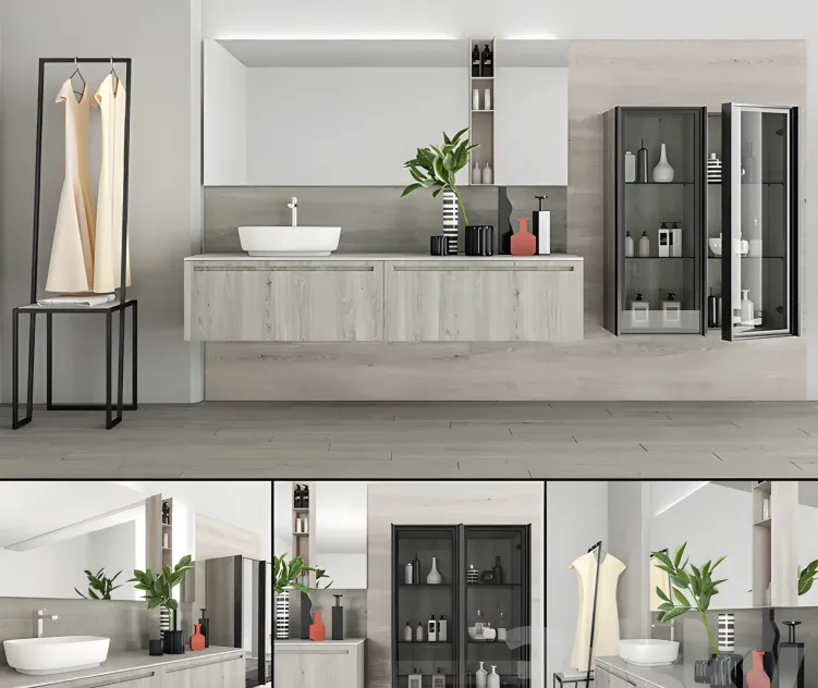 Bathroom furniture set rush