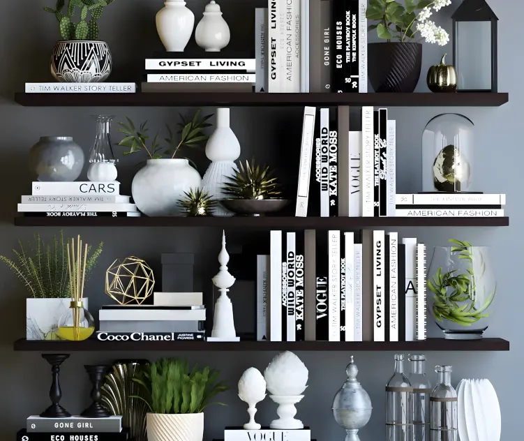 Black white decor 3