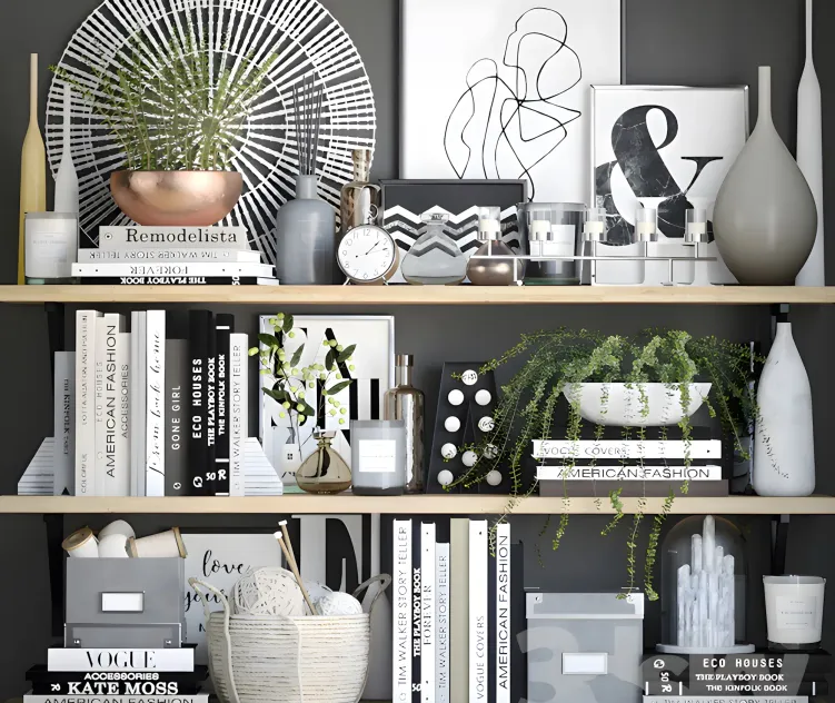 Black white decor 4
