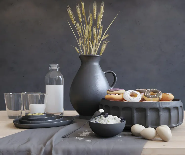 Composition for dining table