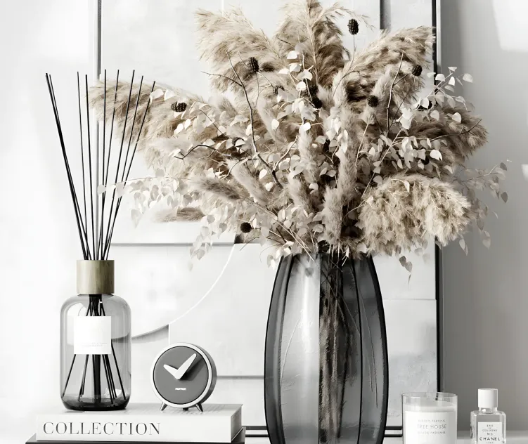 Decor set with fragrances