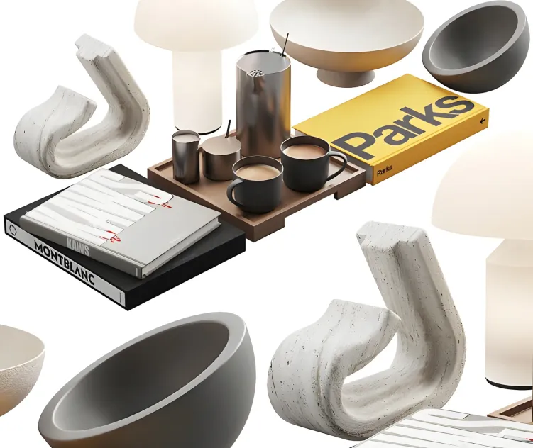 Decorative american style neutral decor p