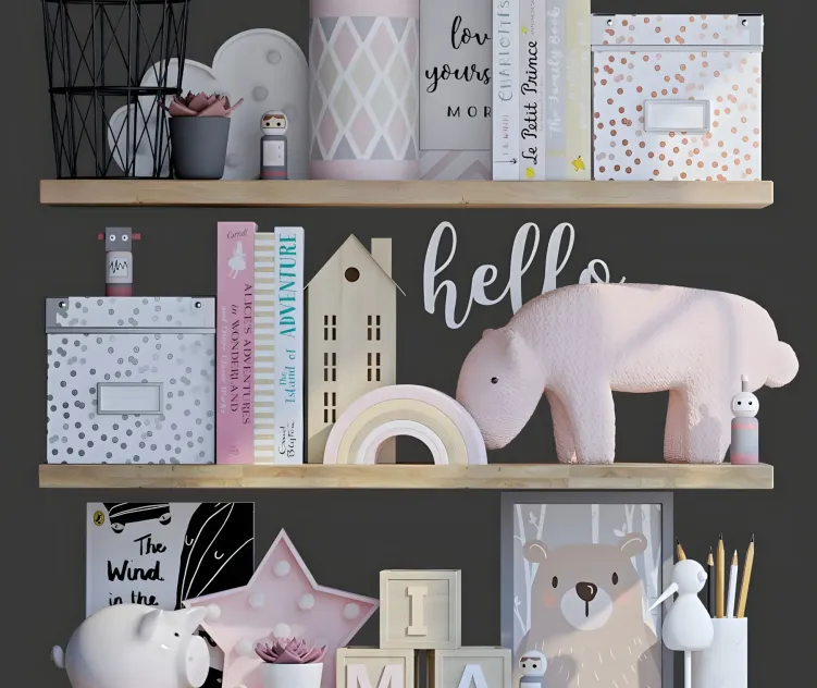 Decorative for a baby girl