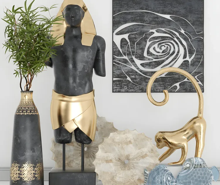 Decorative in the style of egypt