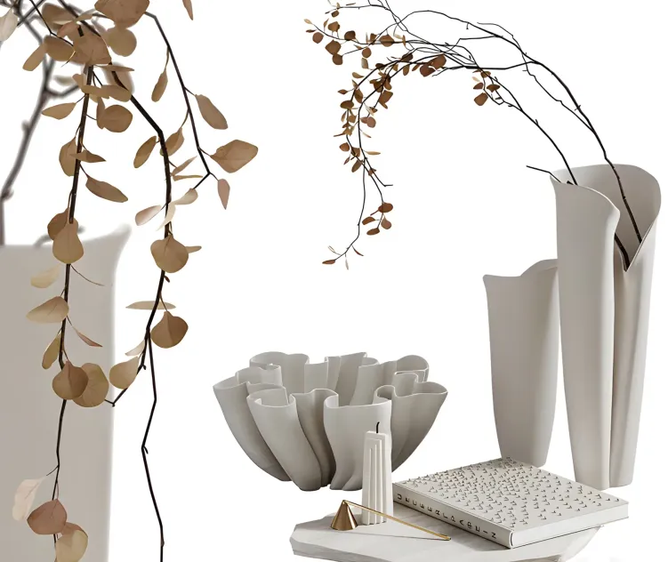 Decorative white