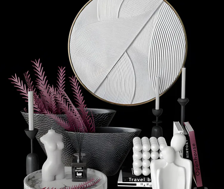 Decorative with bas relief