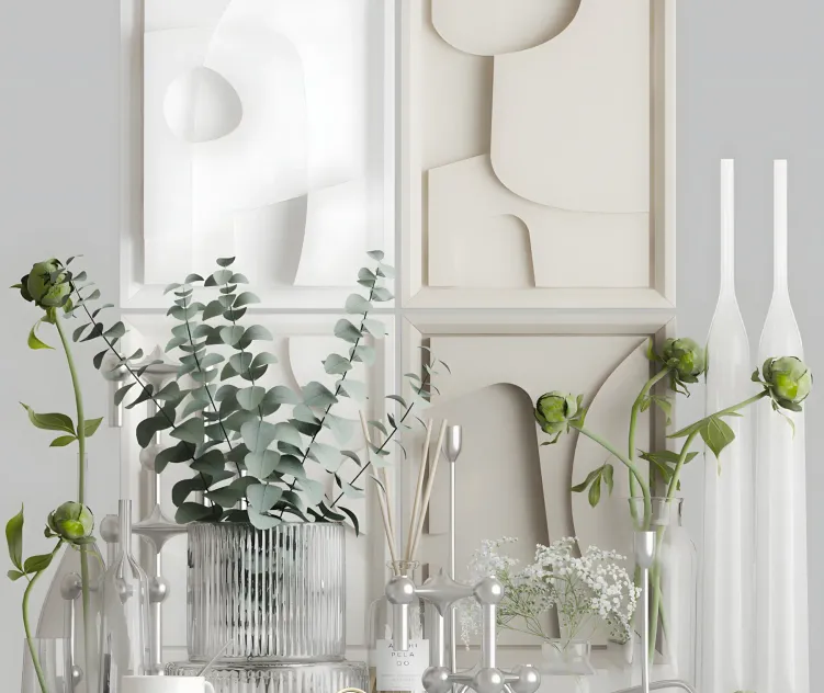 Decorative with cap of coffee