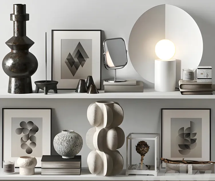 Decorative with ceramic