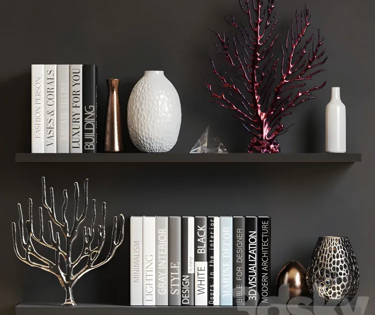 Decorative with coral