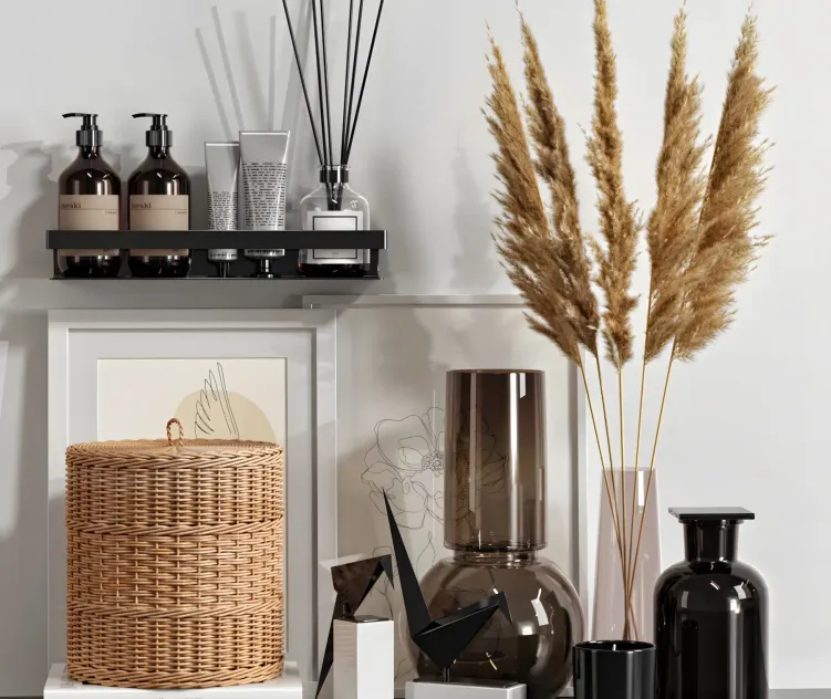 Decorative with dried flowers 3