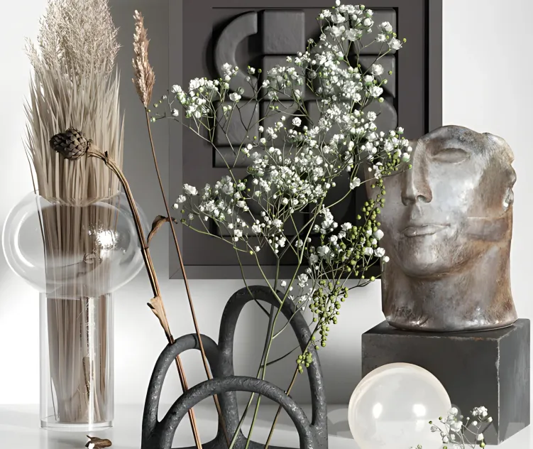 Decorative with gypsophila manifesto