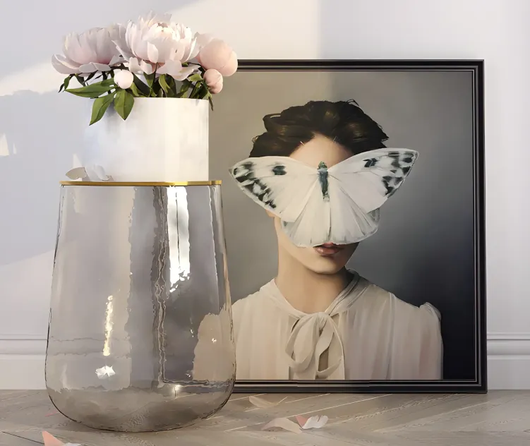Decorative with peonies 2