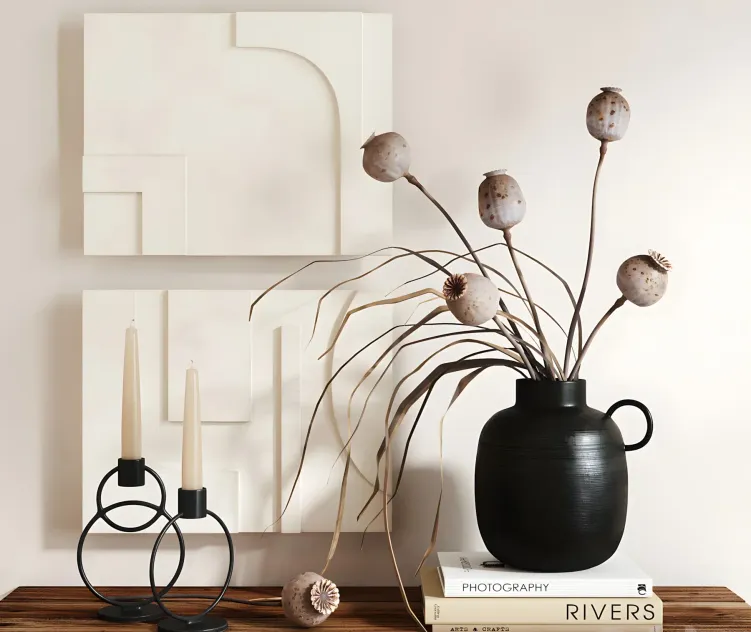 Decorative with poppy