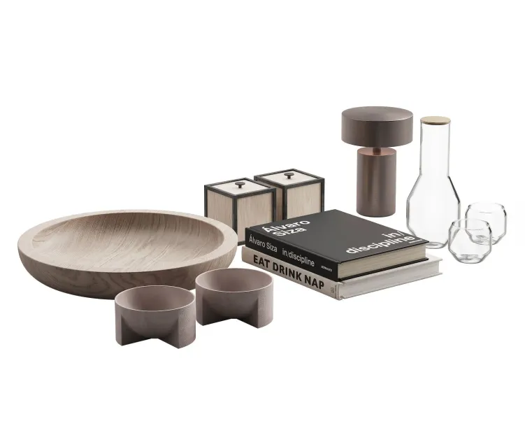 Living decor set nature accessories 02