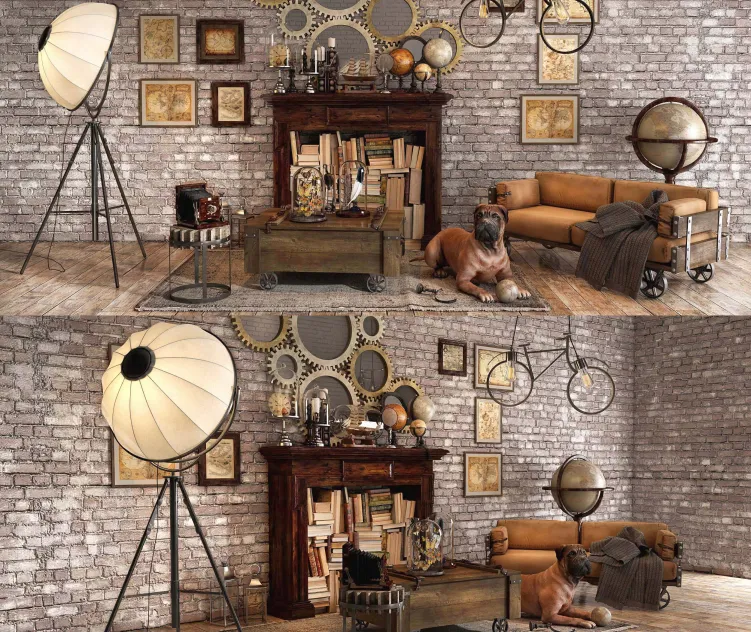 Loft decorative set 2