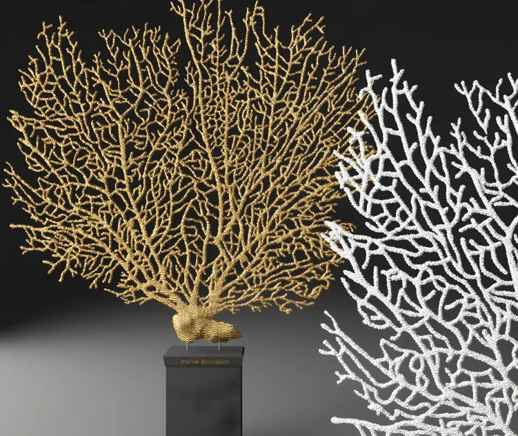 Marine decor coral
