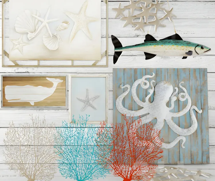 Marine decorative set pier