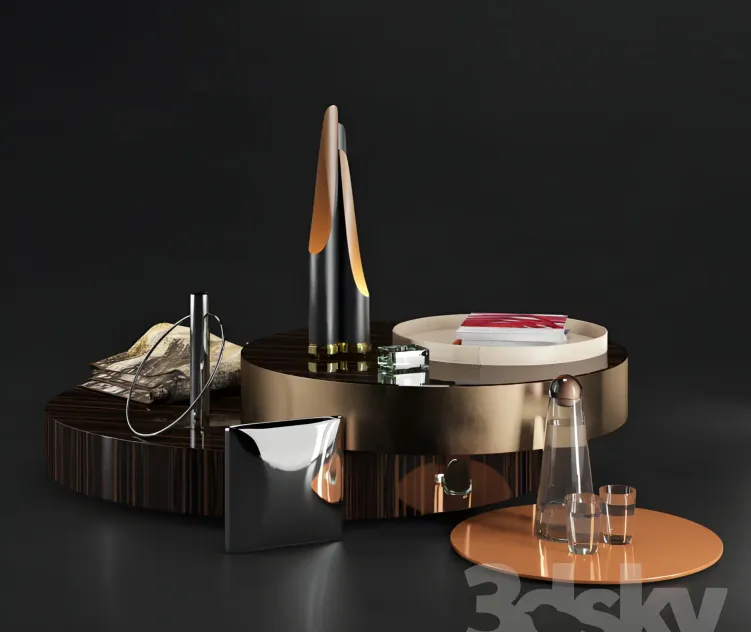 Minotti decor set