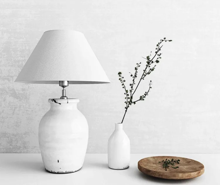 Neptune lamp vase