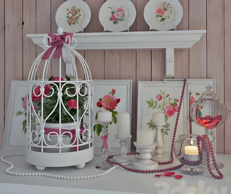 Provence decor camellia