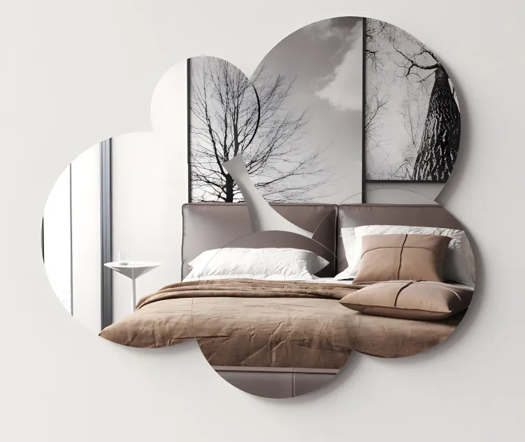Cumulus decorative mirror umbra