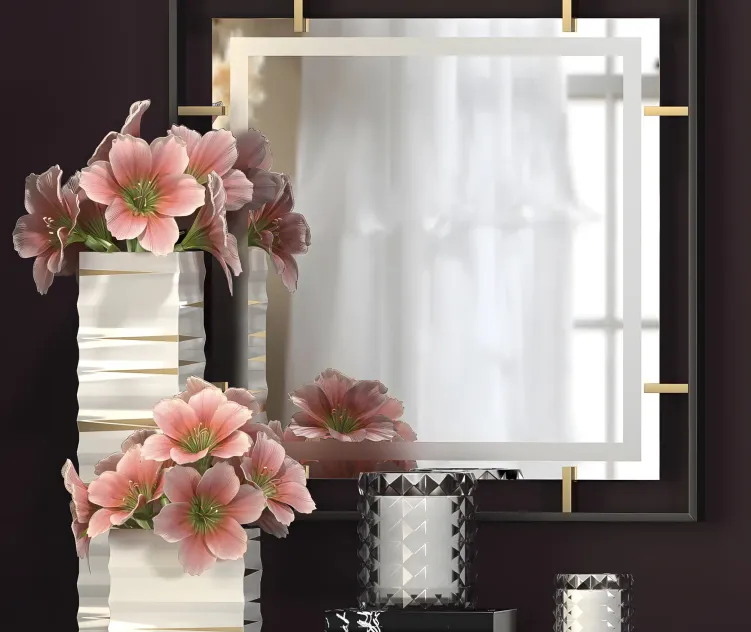 DECORATIVE FLOWER VASE SET