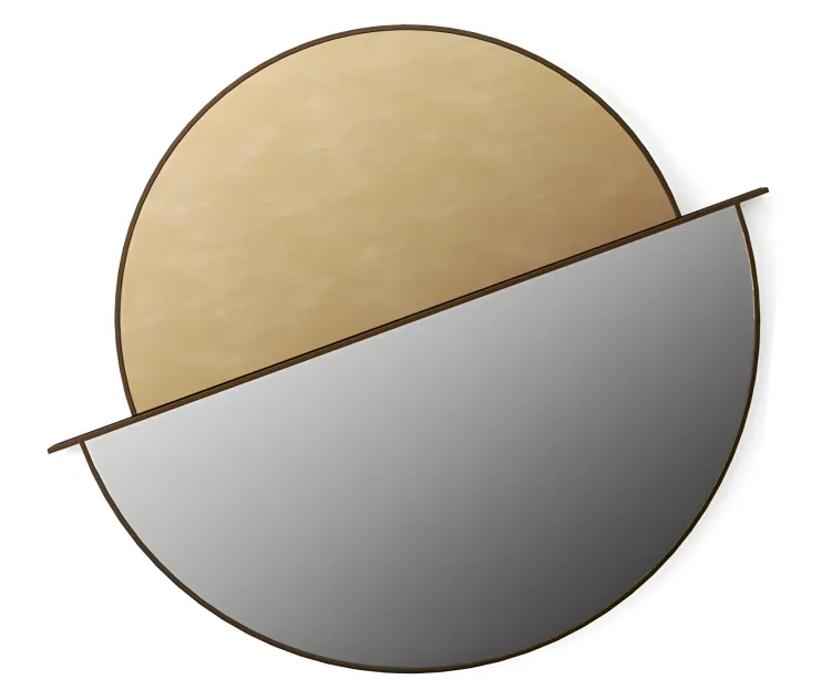 Moon by shake mirror